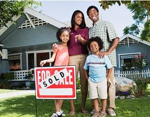 Family Buying a new home
